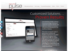 Tablet Screenshot of executivepulse.com